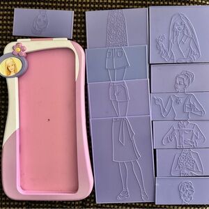 Vintage 2006 Barbie mix and match  fashion plates